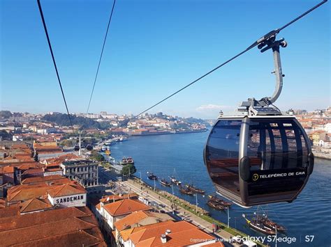 kabelbaan porto|The Teleférico de Gaia cable car in Porto